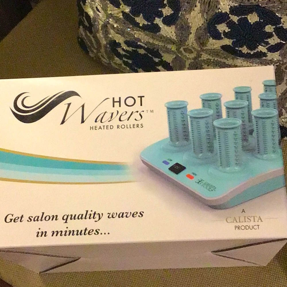 Calista Ion rollers  wavers w carry case like brand new